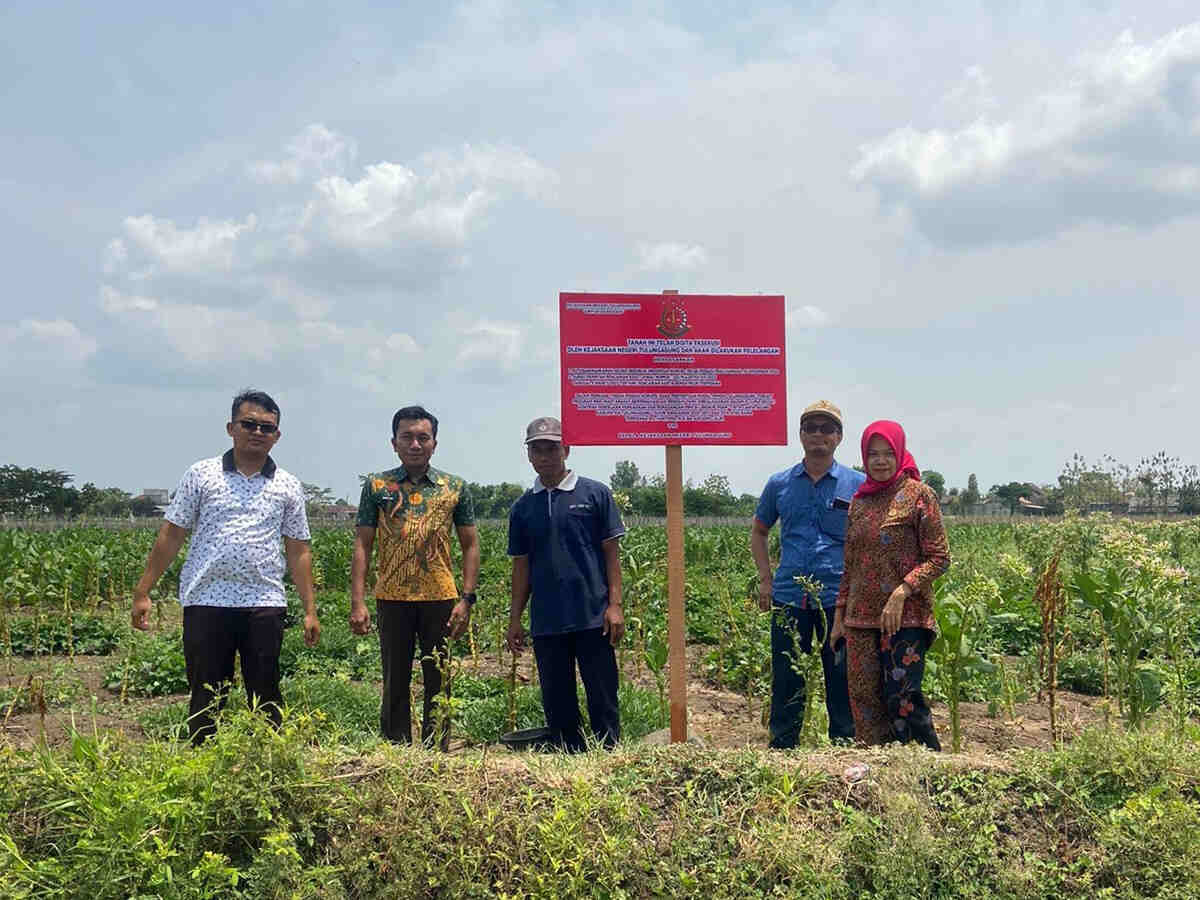 Usai Disita, Tanah Milik Koruptor Tulungagung Dilelang