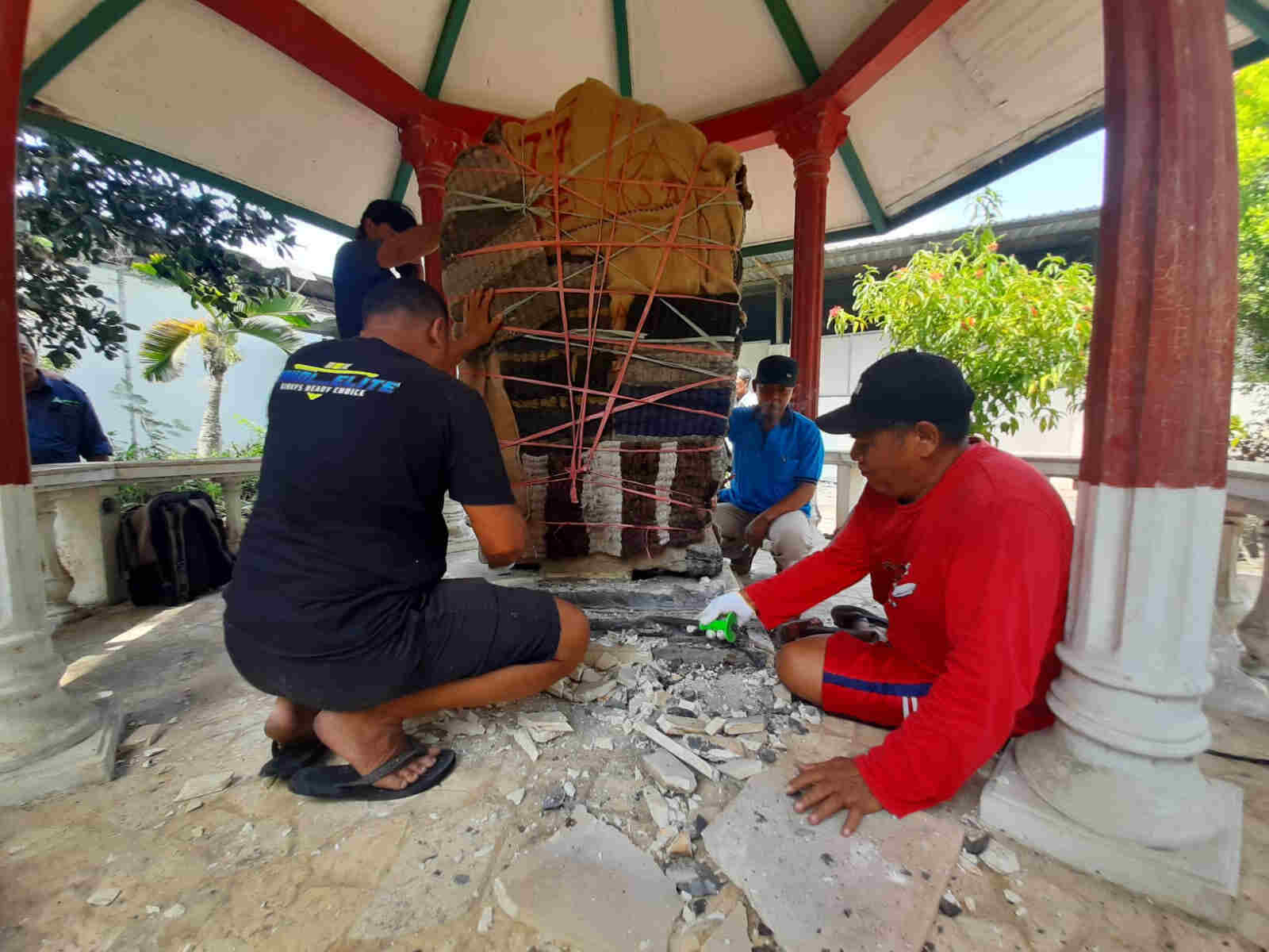 Prasasti Lawadan Kabupaten Tulungagung Dipindah ke Museum Wajakensis