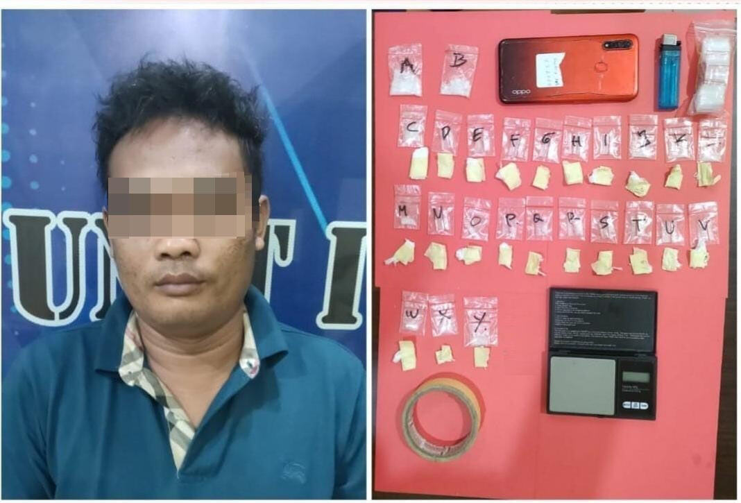 Gerebek Rumah Pemulung di Jombang, Temukan 25 Paket Sabu