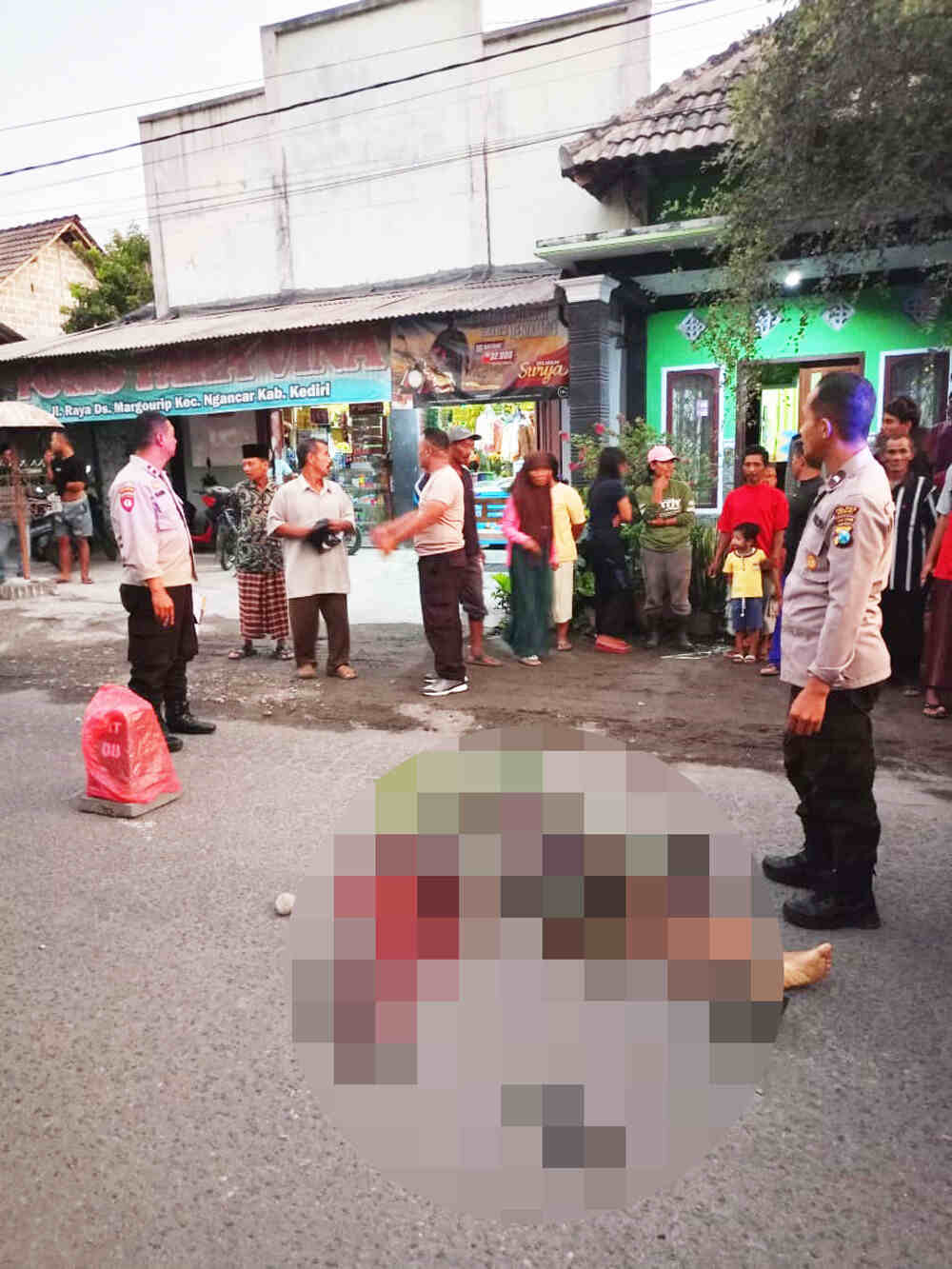 Korban Tabrak Lari, Pengayuh Sepeda Warga Desa Margourip Ngancar Tewas