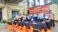 Terlibat Pengeroyokan, 8 Pemuda Diringkus Polres Tulungagung