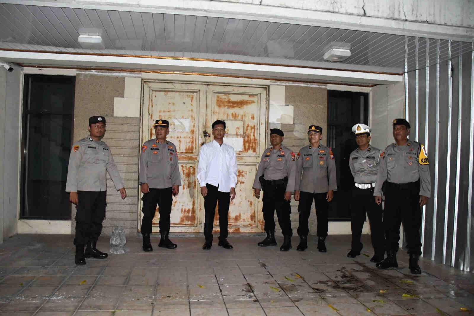 Polres Madiun Kota Siagakan Personel, Gudang Logistik Pemilu Dijaga Ketat 24 Jam