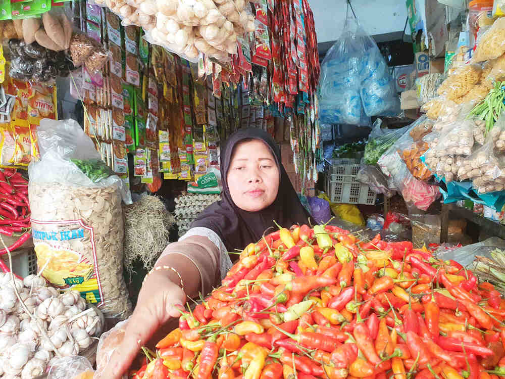 Stok Aman, Harga Cabai Rawit di Pasar Kabupaten Tulungagung Masih Fluktuatif, Sempat Menyentuh Angka Rp 88 Ribu