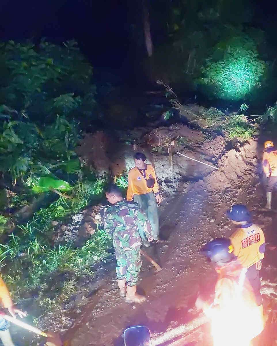 Waspada Musim Hujan, BPBD Kota Blitar Petakan Kawasan Doko Rawan Longsor