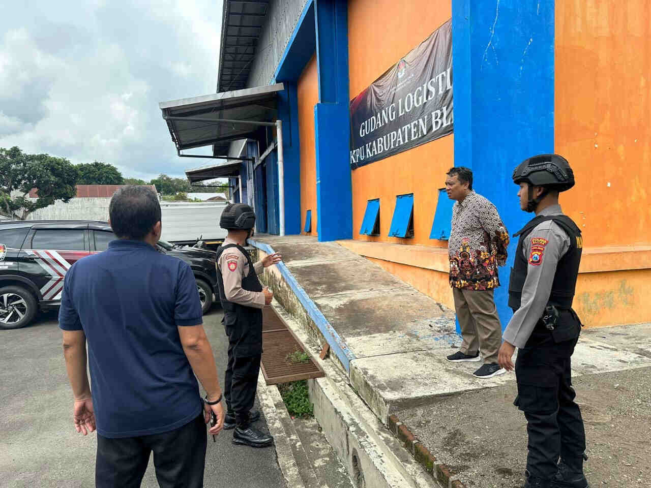 Tim Sterilisasi Polres Blitar Turun, Kapolres Pastikan Keamanan Penuh