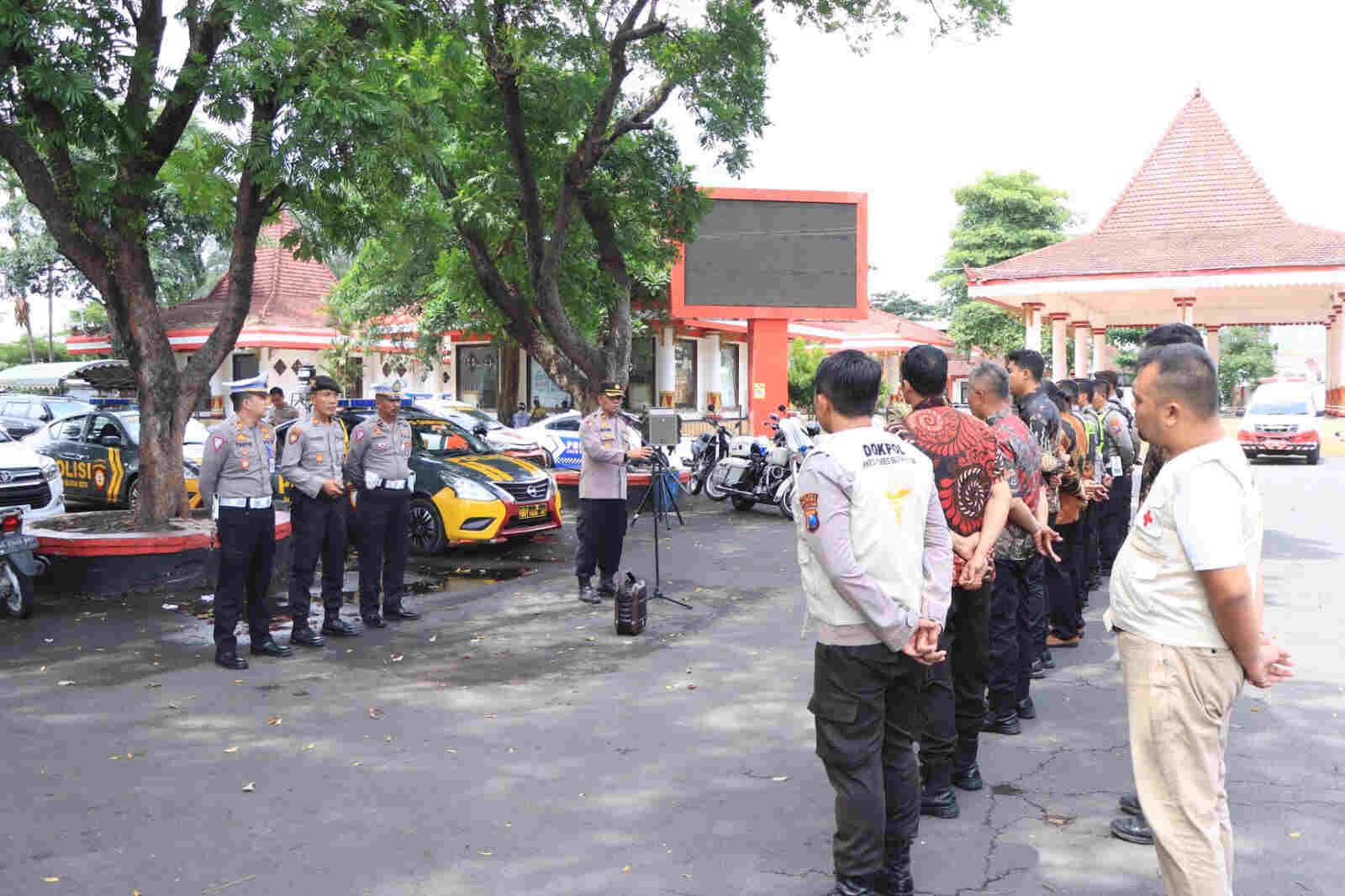 Persiapan Kunjungan Politik, Polres Blitar Kota Gelar Pelatihan Pengamanan Khusus