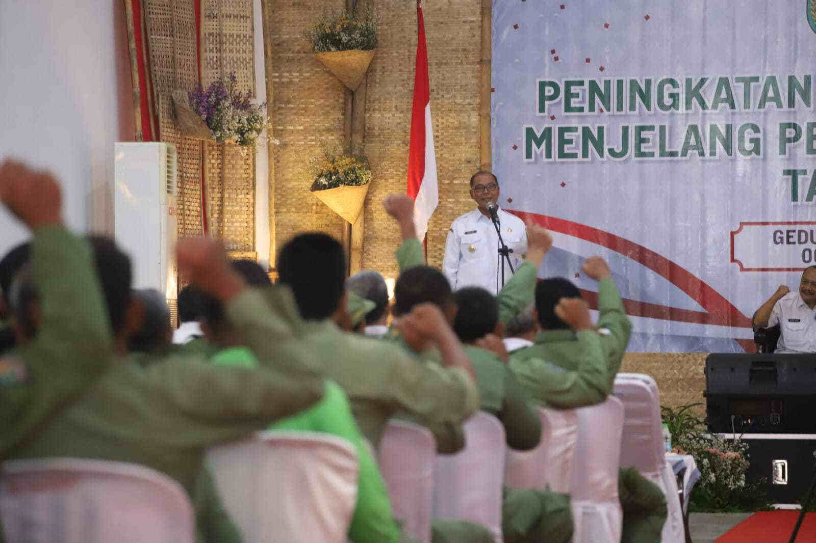 Dukung Pengamanan Pemilu 2024, Satpol PP Jombang Sosialisasi Tingkatkan Kapasitas Satlinmas,