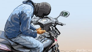 Panen Jagung Buntung, Sepeda Motor Warga Nganjuk Dicuri