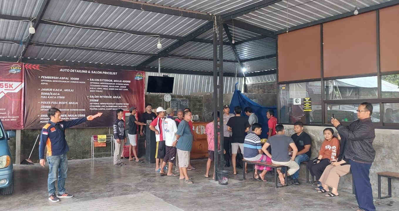 Karyawan Cucian Mobil di Blitar, Tewas Kendat