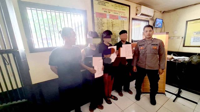 Diduga Pengaruh Miras, Empat Pemuda Lakukan Penganiayaan