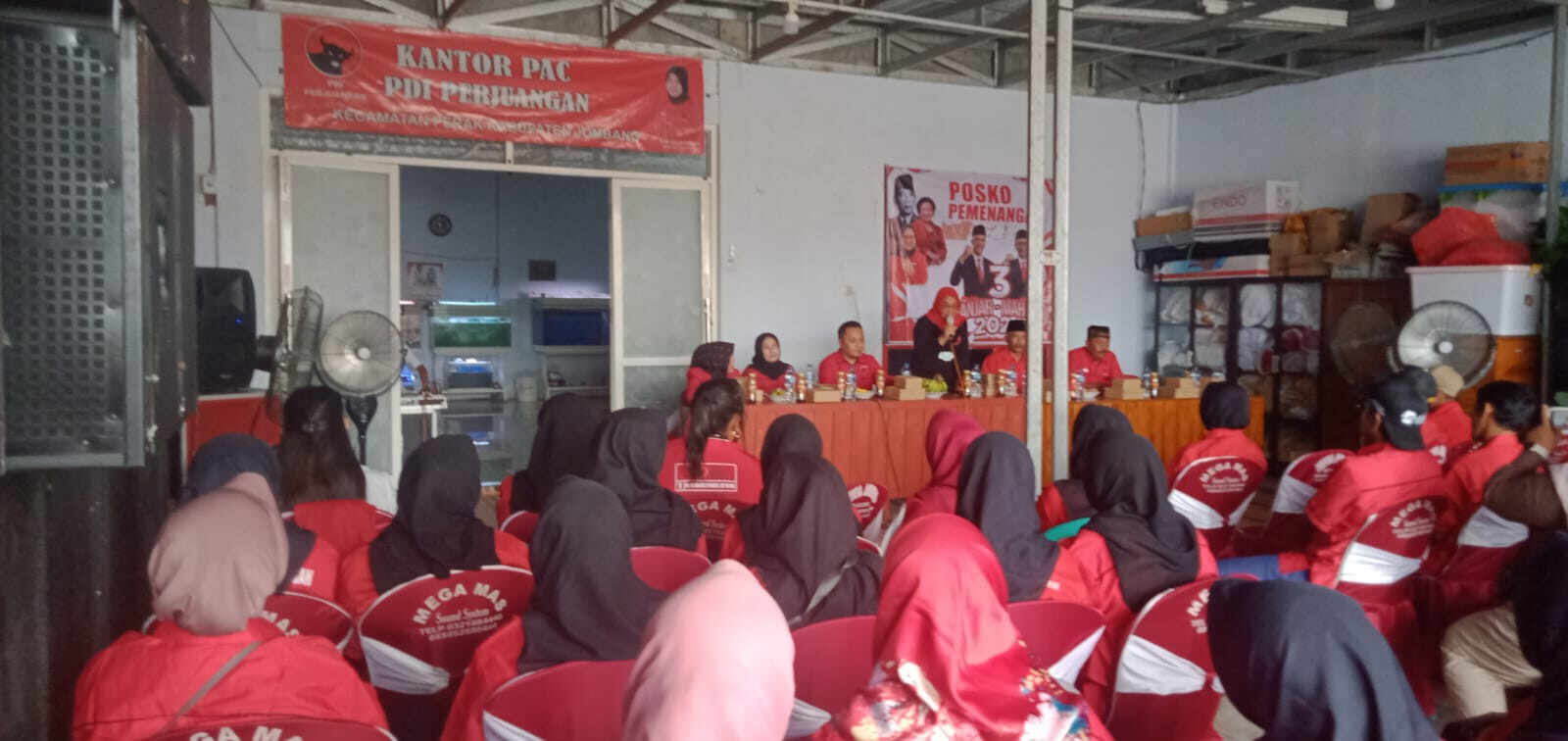 Gelar Konsolidasi, DPC PDIP Kabupaten Jombang Targetkan Minimal 60 Persen Suara
