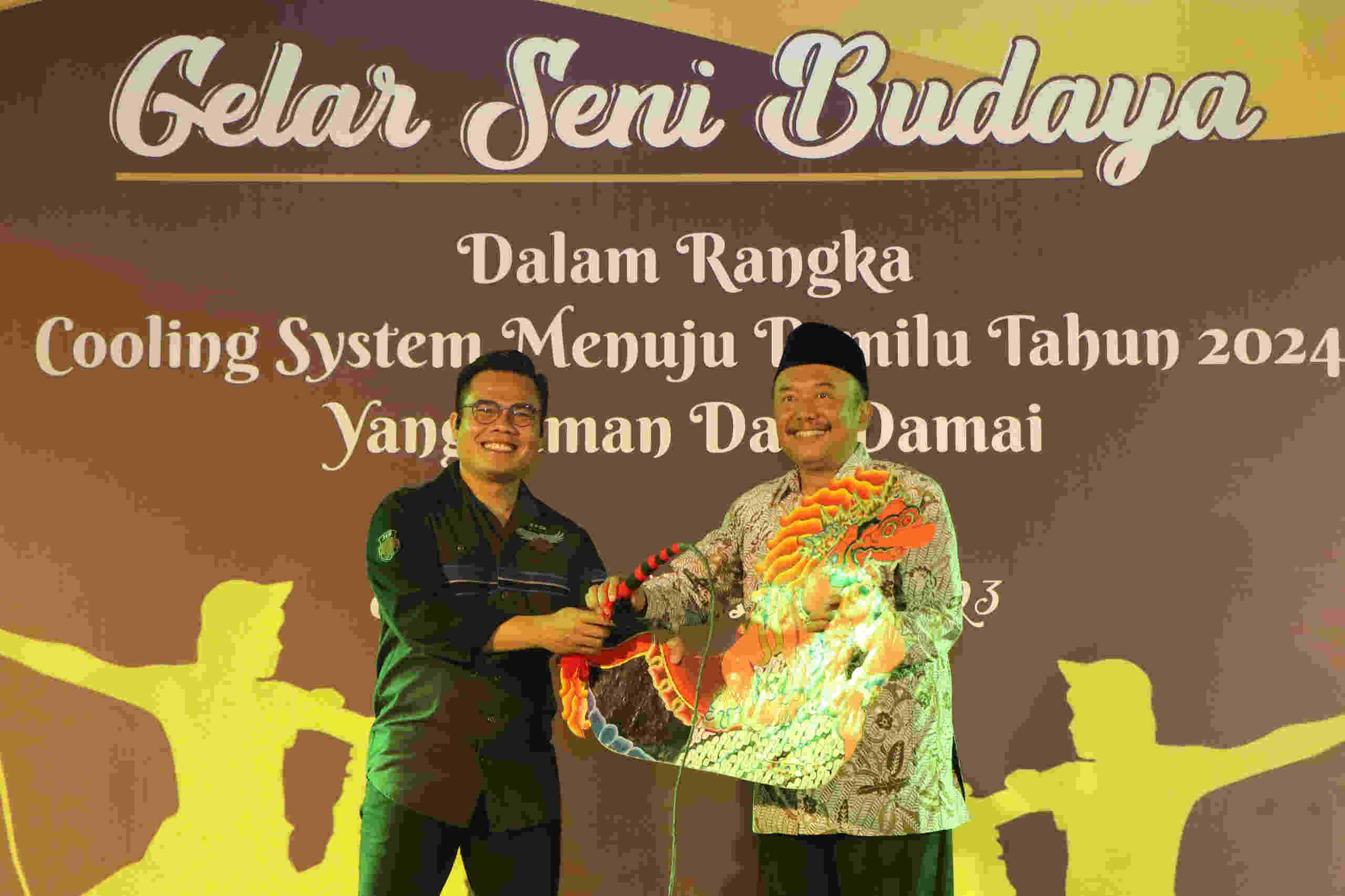 Polres Trenggalek Gelar Seni Budaya, Kampanyekan Pemilu Damai