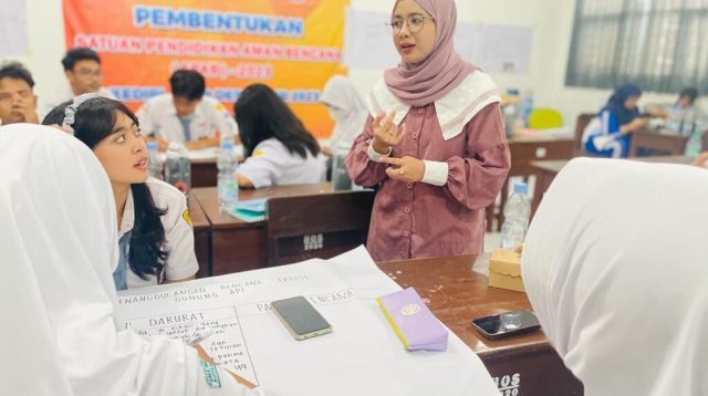 Bentuk Satuan Pendidikan Aman Bencana, BPBD Kota Kediri Bangun Ketangguhan dan Mitigasi Bencana di Sekolah