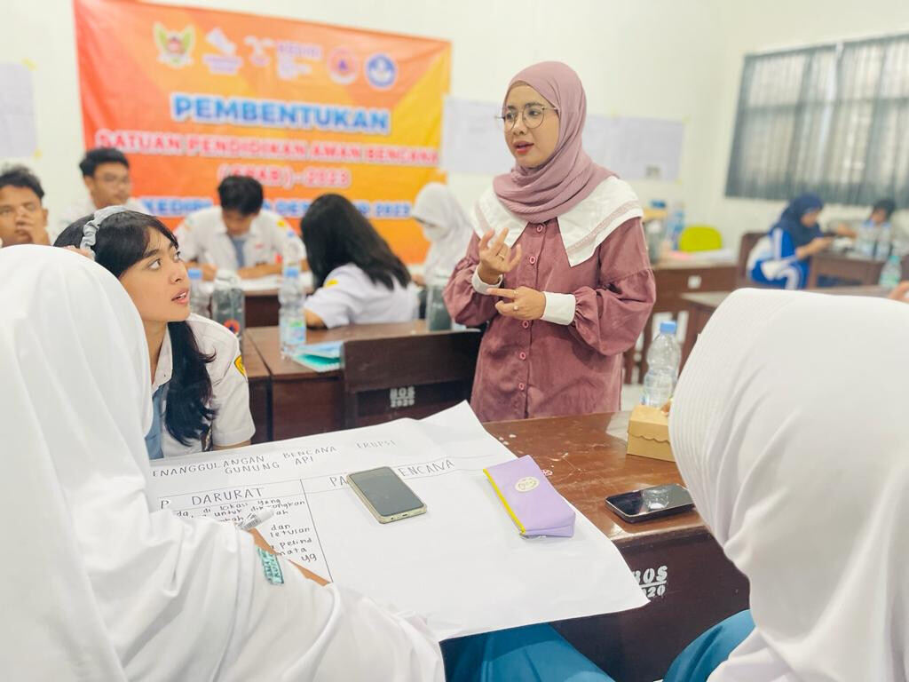 Bentuk Satuan Pendidikan Aman Bencana, BPBD Kota Kediri Bangun Ketangguhan dan Mitigasi Bencana di Sekolah