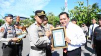Berprestasi, Belasan Personel Polres Madiun Kota Terima Penghargaan