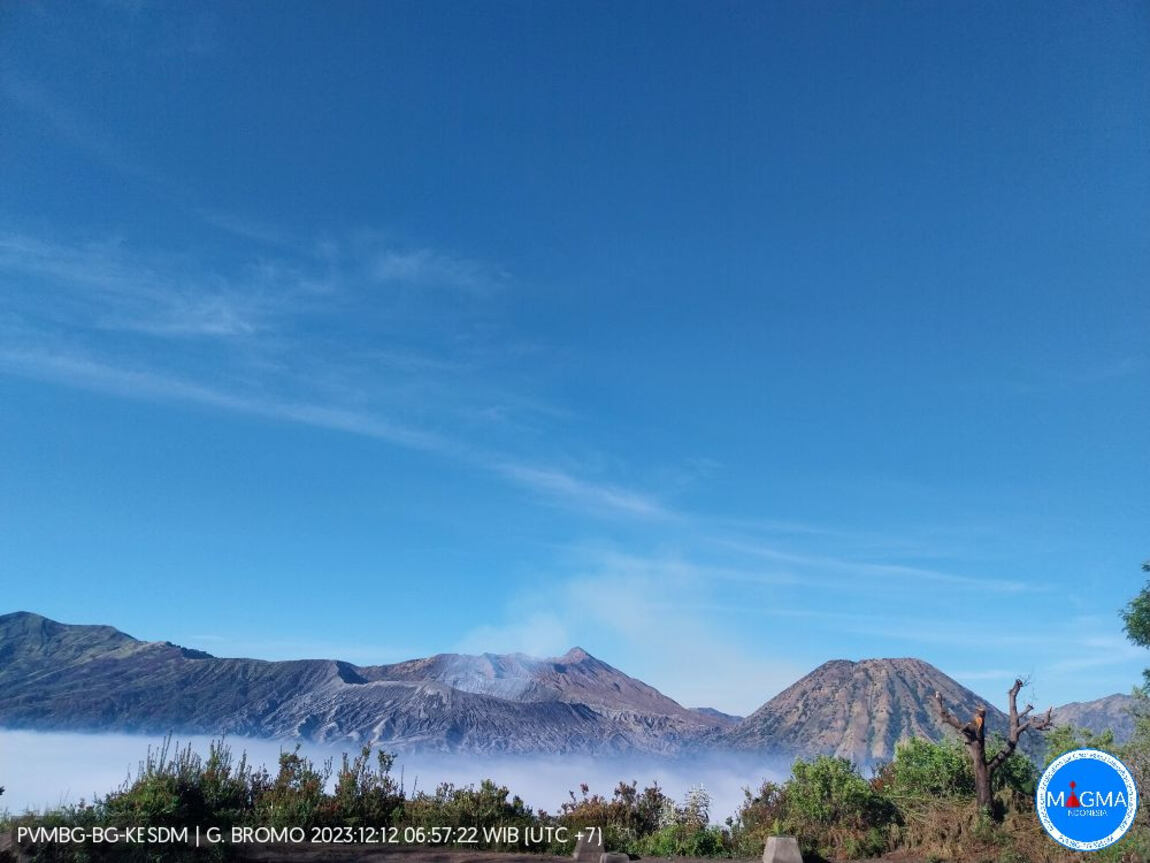 Awas…!, Aktivitas Gunung Bromo Meningkat, Jangan Beraktivitas pada Radius Satu Kilometer dari Kawah