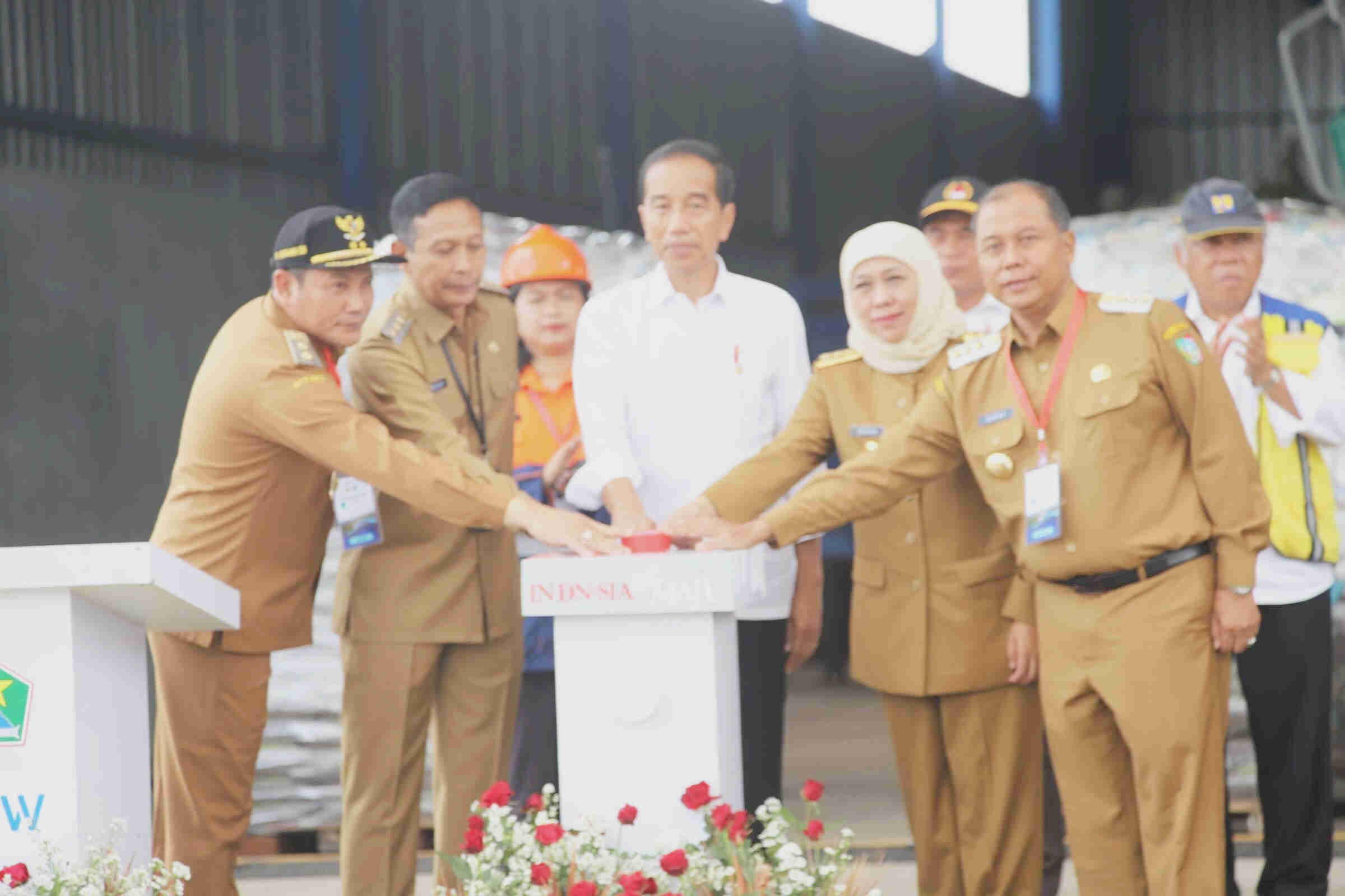 TPA Banjardowo Kabupaten Jombang Diresmikan Presiden, Pemkab Siap Mamemaksimalkan