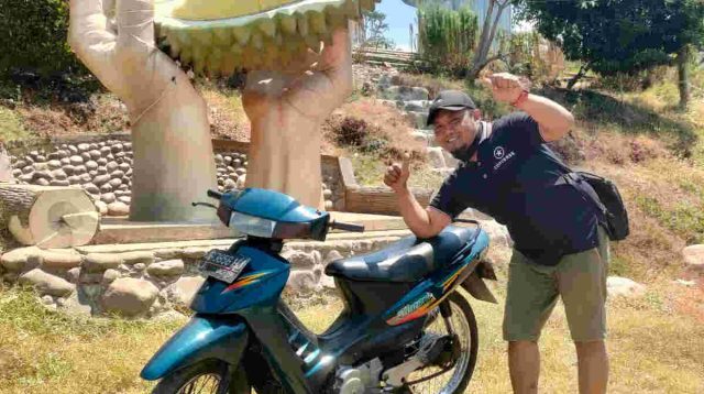Wisata Bukit Doraemon Desa Blimbing Mojo Manjakan Pengunjung