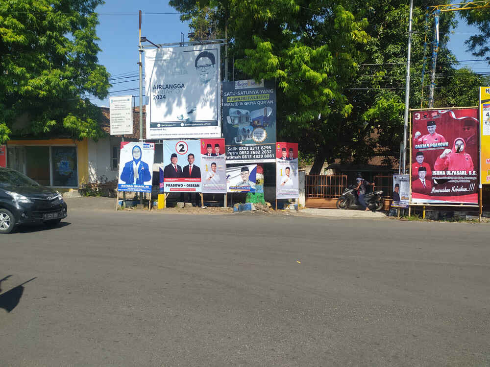 Tiga Pekan Masa Kampanye, Ratusan APK Diketahui Melanggar, Bawaslu Catat Kecamatan Ponorogo Terbanyak