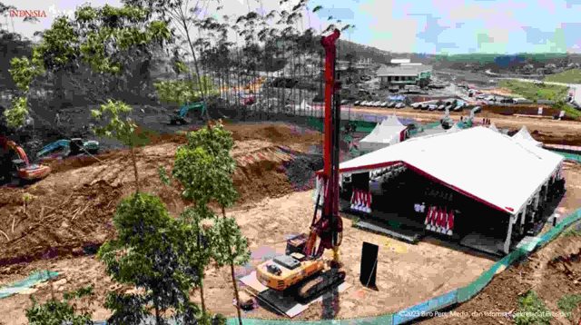 Presiden Jokowi Ground Breaking Rumah Sakit Umum Pusat di Ibu Kota Nusantara