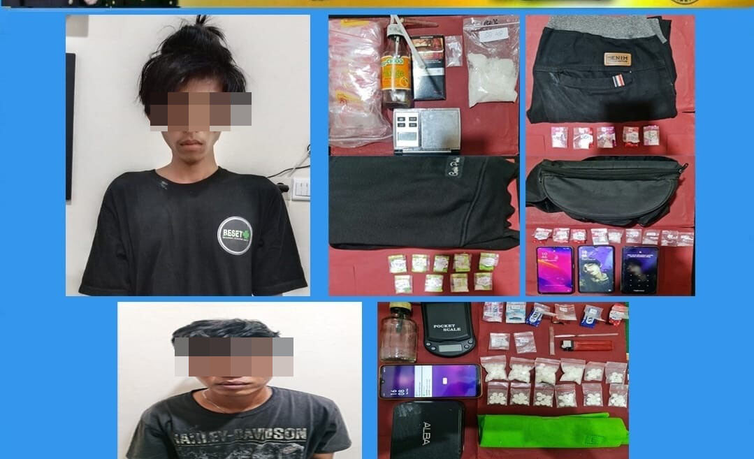 Satresnarkoba Polres Kediri Kota Sita 87,87 Gram Sabu dari Dua Pengedar Narkoba