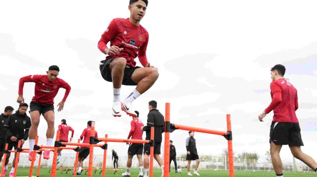Piala Asia 2023, Intensitas Latihan Timnas Indonesia Ditingkatkan, Marselino Ferdinan Bergabung Setelah Dibekap Cedera