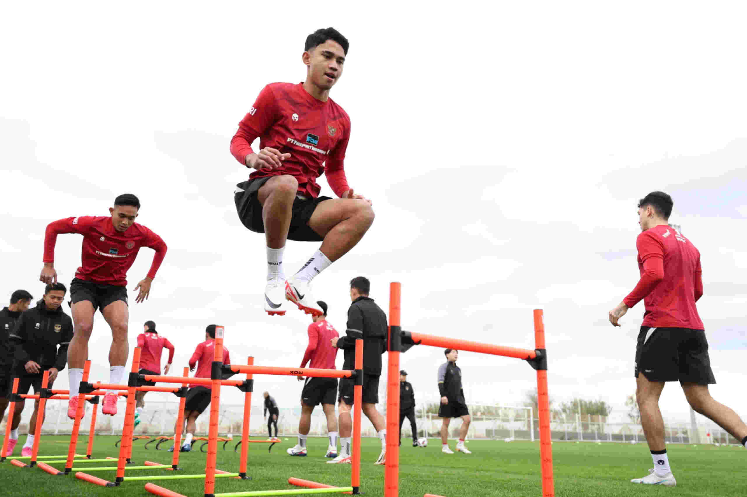Piala Asia 2023, Intensitas Latihan Timnas Indonesia Ditingkatkan, Marselino Ferdinan Bergabung Setelah Dibekap Cedera