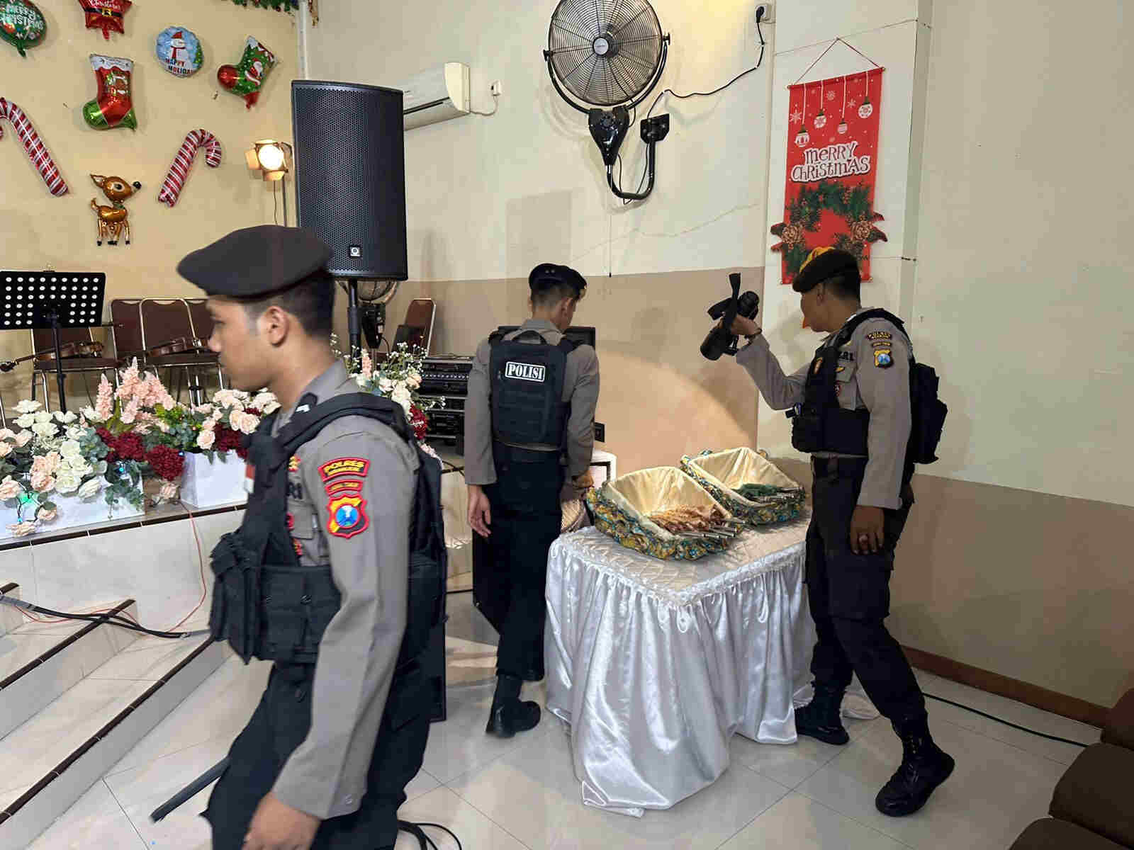 Sterilisasi Gereja, Pastikan Natal 2023 Nganjuk Aman