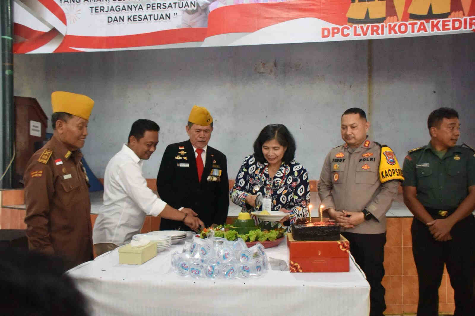 Tasyakuran HUT ke-67 LVRI, Pj Wali Kota Kediri: Kami Berupaya Menjalin Sinergi