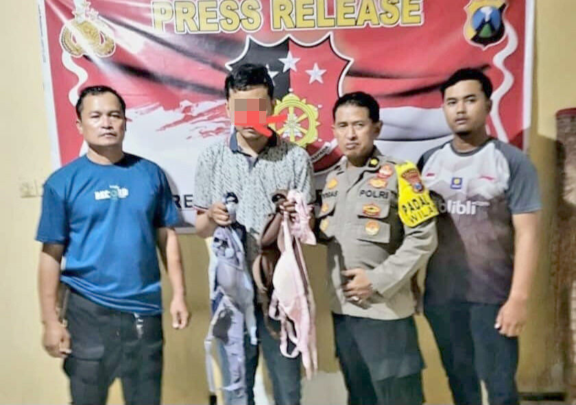 Curi Pakaian Dalam Wanita di Jombang, Korban Tidak Menuntut