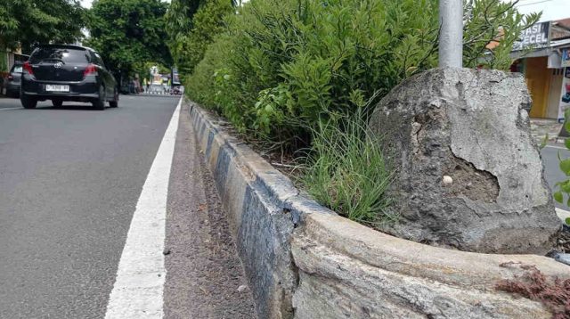 Median Jalan Sultan Agung dan Ahmad Dahlan Dibongkar, Ini Kata DLH Kabupaten Ponorogo