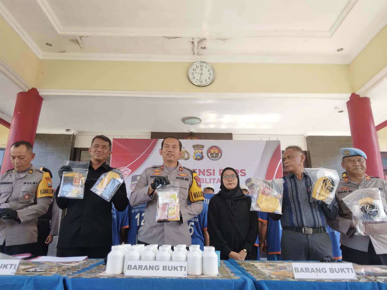 Sebanyak 14 Tersangka, 1 Pelajar Ditangkap, Blitar Marak Narkoba?