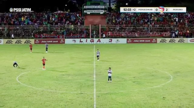 Kalah 2-0 di Kandang Persibo Bojonegoro, Persedikab Kediri Runer Up Liga 3 Jatim