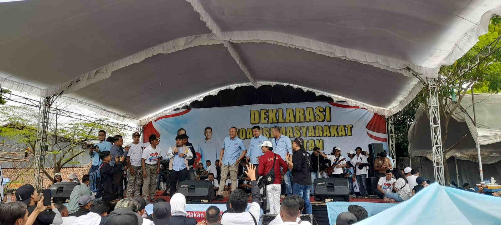 Julianto PH, Hadiri Koalisi Masyarakat Tepi Hutan Nganjuk Deklarasi Dukung Prabowo-Gibran