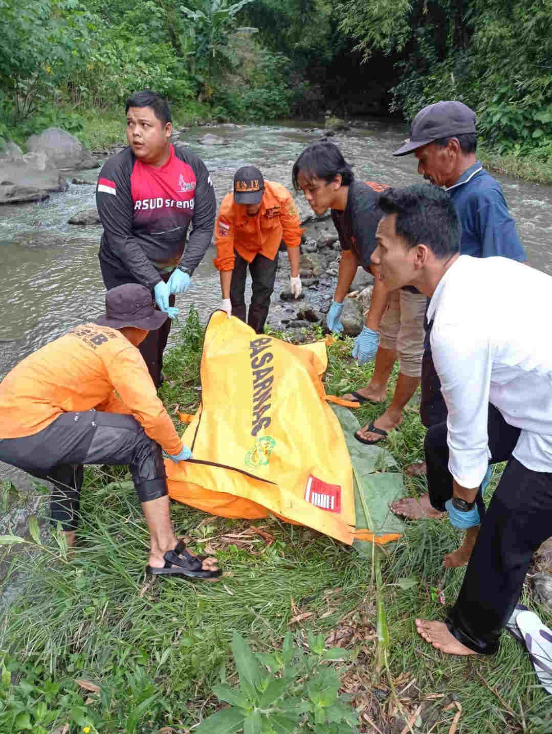 Kakek Warga Kelurahan Bajang Kabupaten Blitar Tewas Tenggelam, Ini Kronologinya