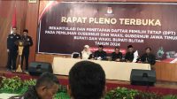 Rapat Pleno KPU, DPT Pilkada 2024 Kabupaten Blitar Tembus 963.511 Kepala