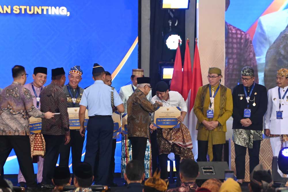 Sukses Turunkan Stunting di Bawah Rata-rata Nasional di Trenggalek, Mas Ipin Terima Insentif Rp 5,6 Miliar dari Wapres