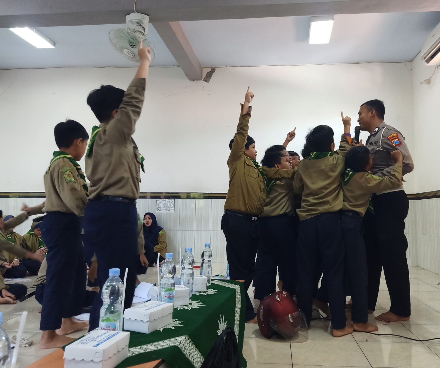 Polres Trenggalek Edukasi Soal Sepeda Listrik ke Sekolah-sekolah Dasar, ini Sebabnya