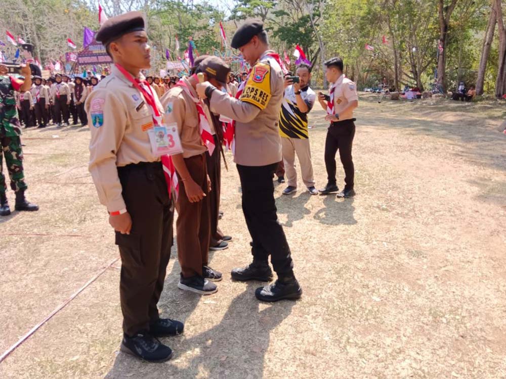Ratusan Siswa Setingkat SD  Ikut Lomba LGP3, Kapolres Trenggalek: Ini Tujuannya