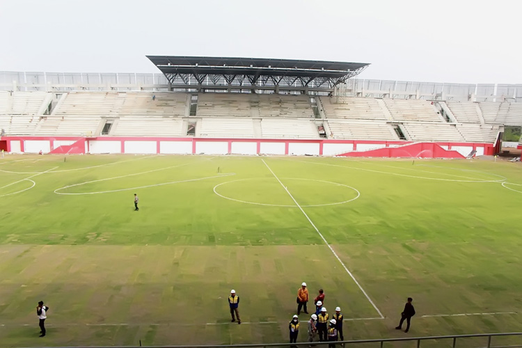 Stadion Gelora Daha Jayati Kediri.