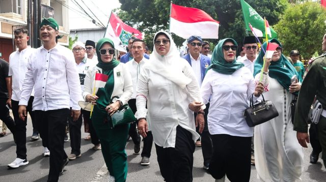 Ditetapkan Calon Bupati Kediri, Paslon Deny-Mudawamah Ajak Warga Ciptakan Pilkada Damai
