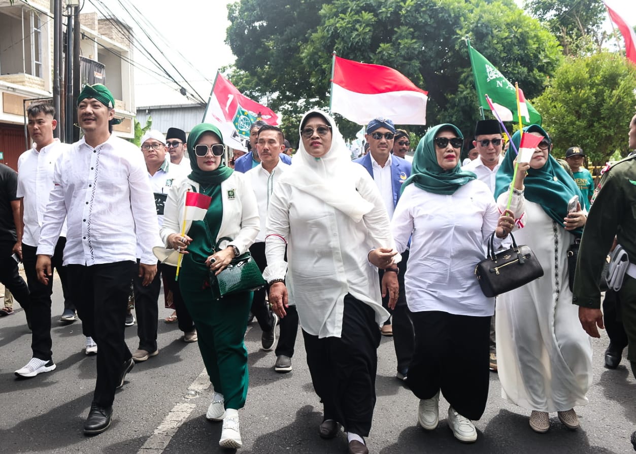Ditetapkan Calon Bupati Kediri, Paslon Deny-Mudawamah Ajak Warga Ciptakan Pilkada Damai
