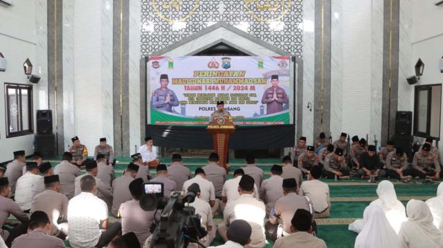 Jeringatan Maulid Nabi, Anggota Diajak Teladani Akhlak Rasulullah