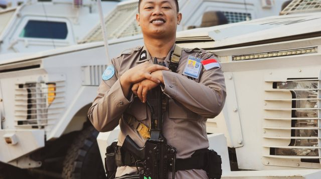 Brigpol Aderay Putra Perdana, Satu-satunya Polisi yang Berangkat Misi Perdamaian Afrika, ini Kisahnya