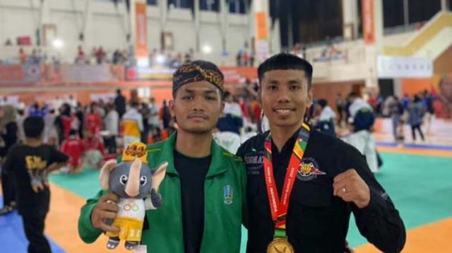 Atlet Tarung Drajat Asal Kota Batu, Aryo Pandu Raih Medali Emas PON XXI 2024
