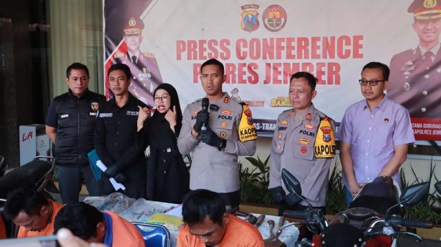 Pelaku Begal Dada yang Resahkan Warga Jember Diciduk Polisi, ini Kronologinya