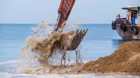 ilustrasi ekspor pasir laut