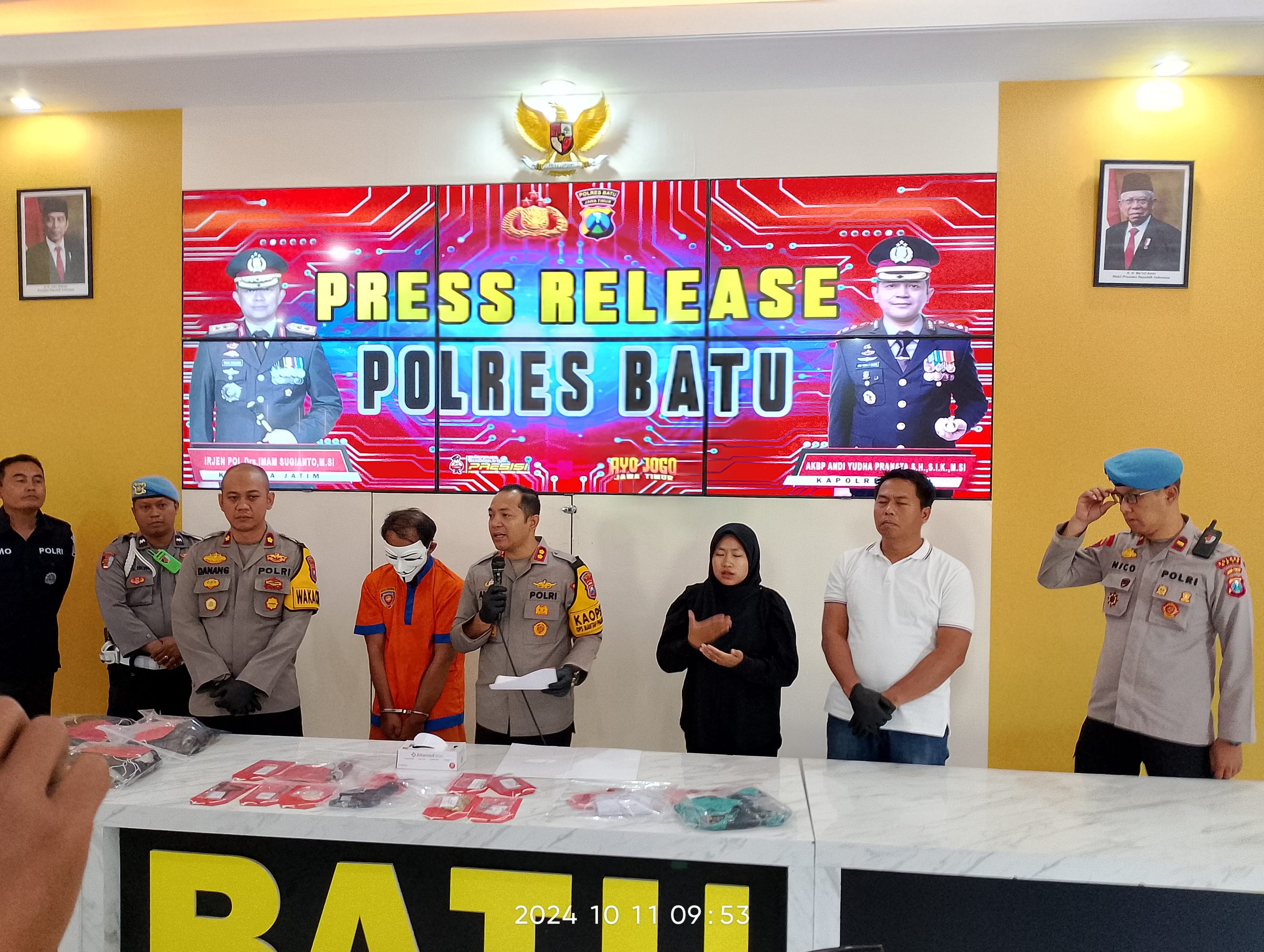 Pelaku Penembakan Penjual Bakso Kota Batu Beraksi 2 Kali