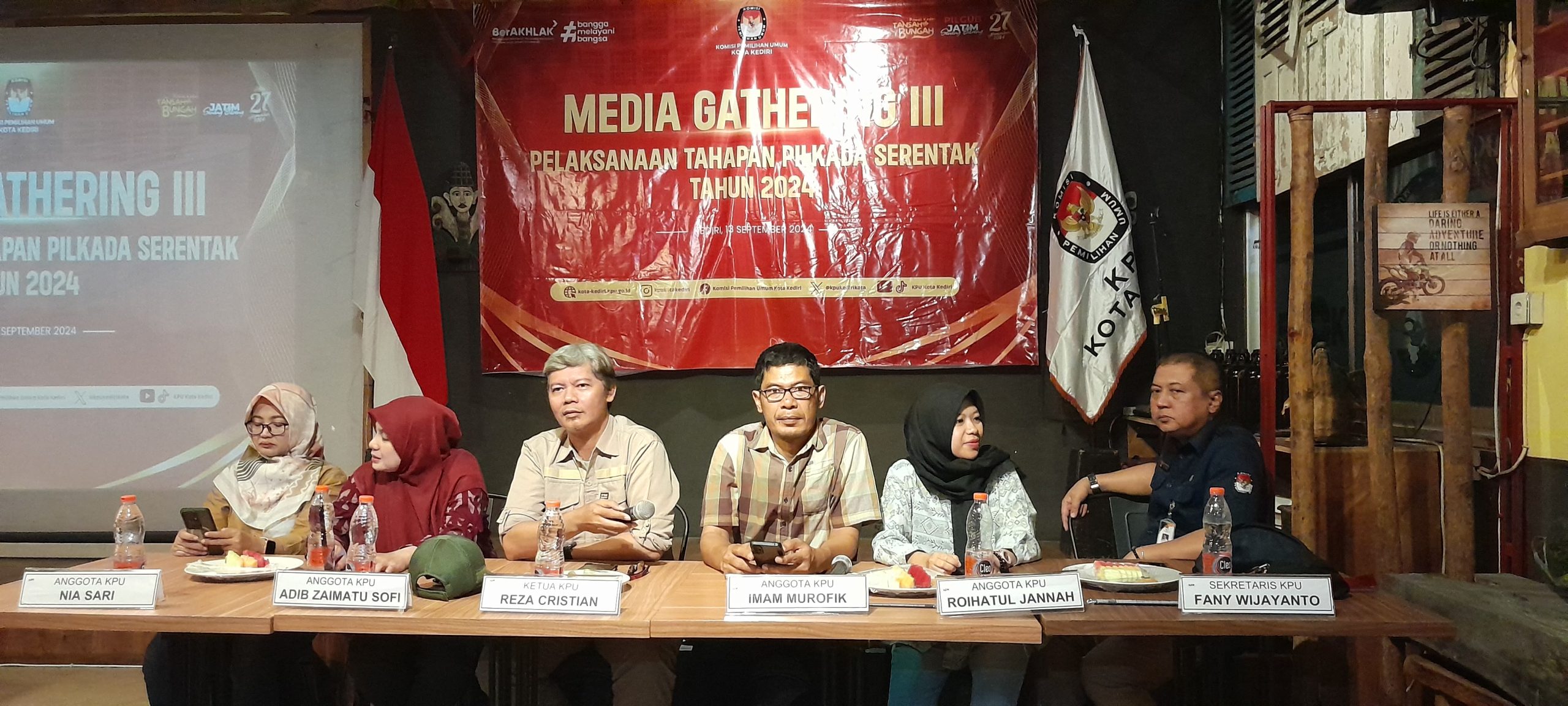 Debat Publik Pilwali Kota Kediri Batal Digelar Tiga Kali, Ini Penjelasan KPU Kota Kediri