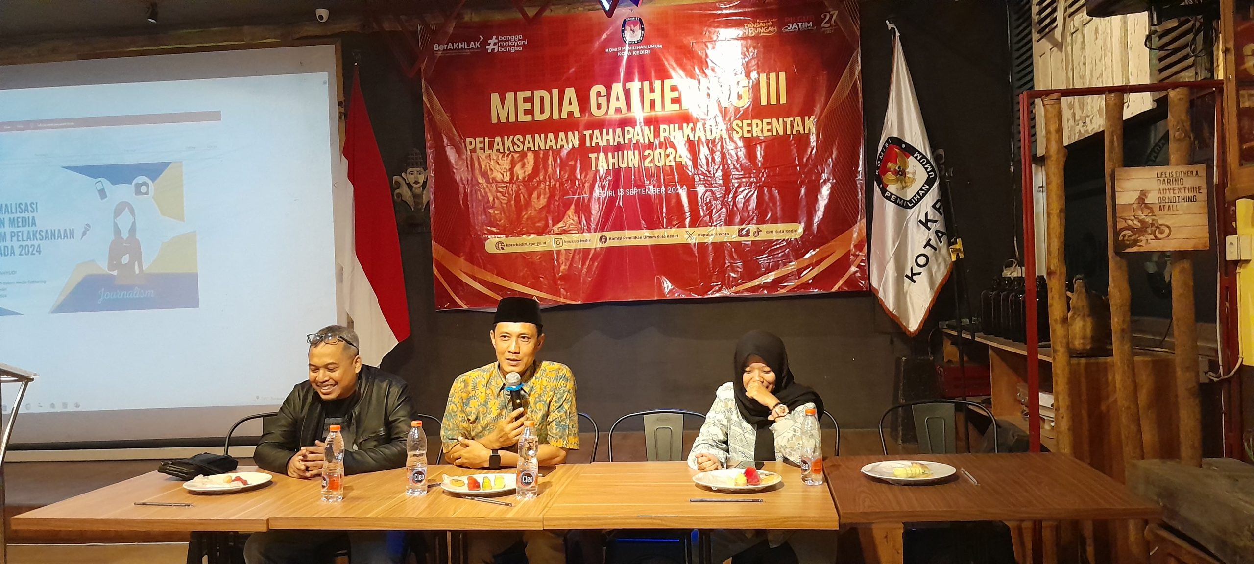 Simak, ini Peran Penting Media dalam Pilkada 2024 Versi KPU Kota Kediri